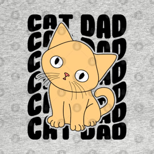 Cat Dad by JaiStore